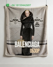 Balenciaga Throw Blankets